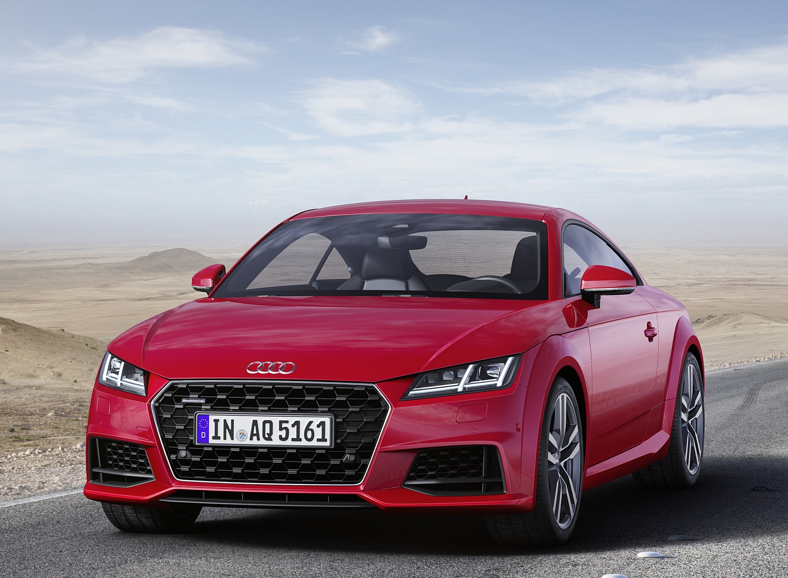 2019 Audi TT Coupe (Color: Tango Red) Front Wallpapers (8)