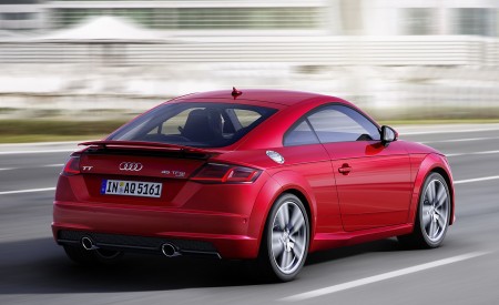 2019 Audi TT Coupe (Color: Tango Red) Rear Three-Quarter Wallpapers 450x275 (7)