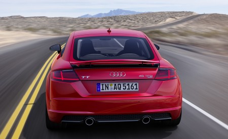 2019 Audi TT Coupe (Color: Tango Red) Rear Wallpapers 450x275 (3)