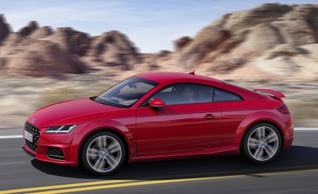 2019 Audi TT Coupe (Color: Tango Red) Side Wallpapers 450x275 (4)