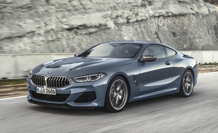 2019 BMW 8-Series M850i Front Three-Quarter Wallpapers 450x275 (1)