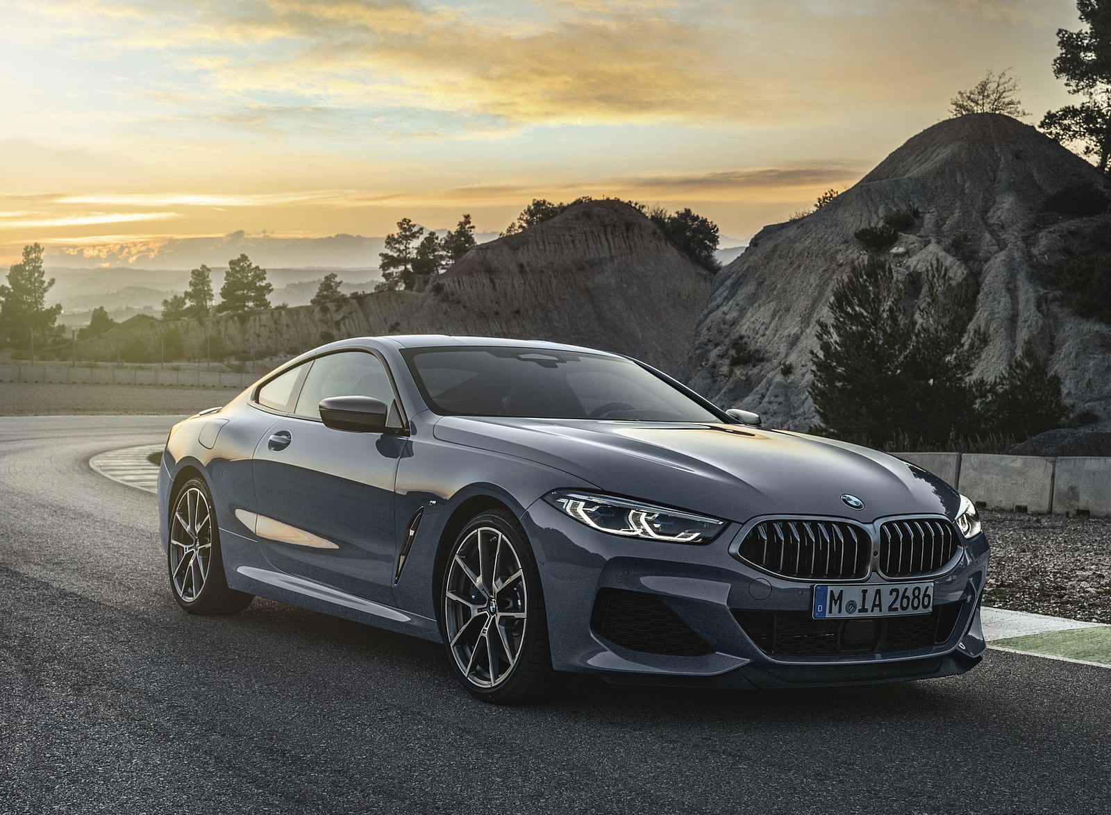 2019 BMW 8-Series M850i Front Three-Quarter Wallpapers #4 of 116