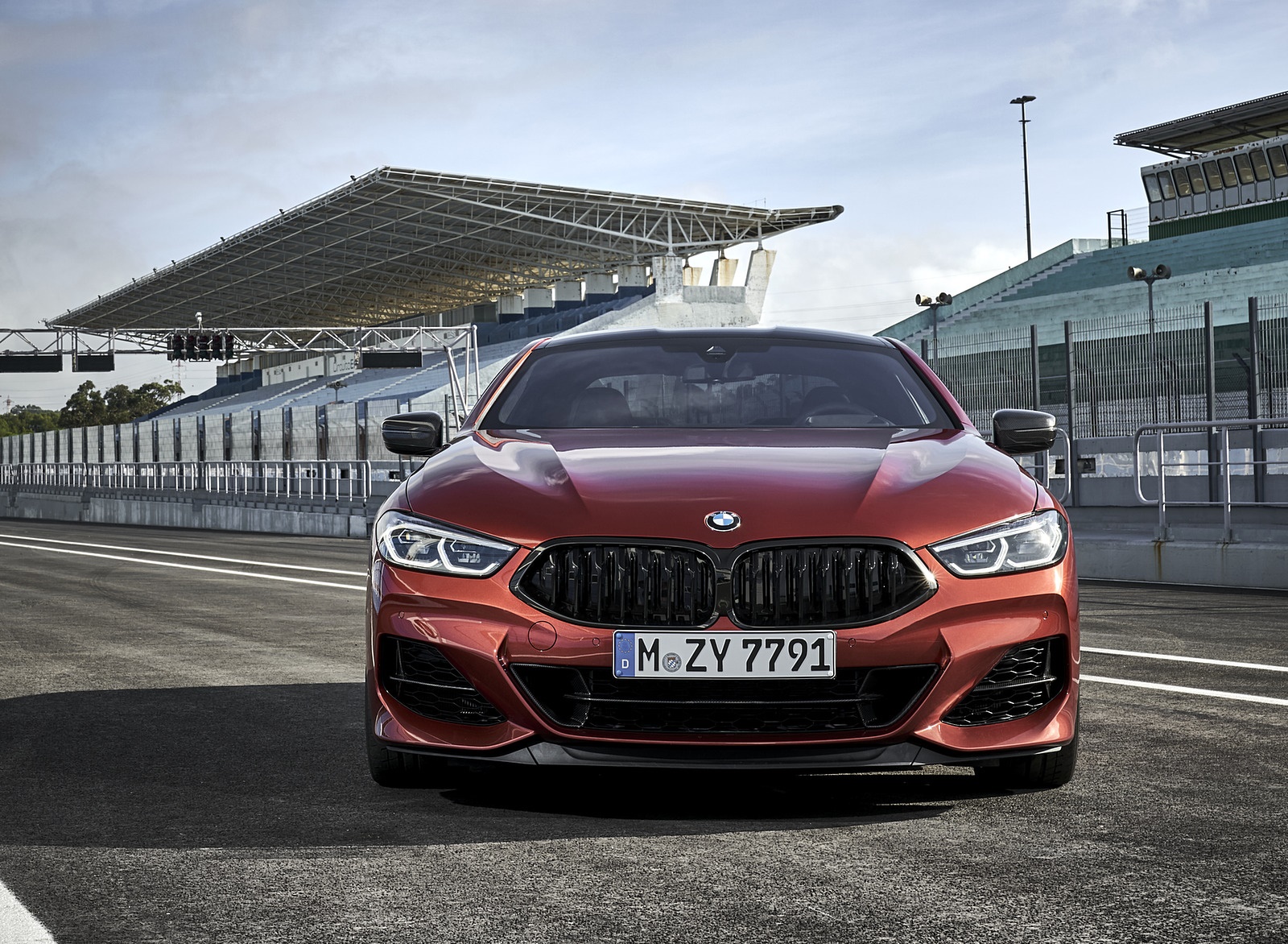 2019 BMW 8-Series M850i Front Wallpapers #51 of 116