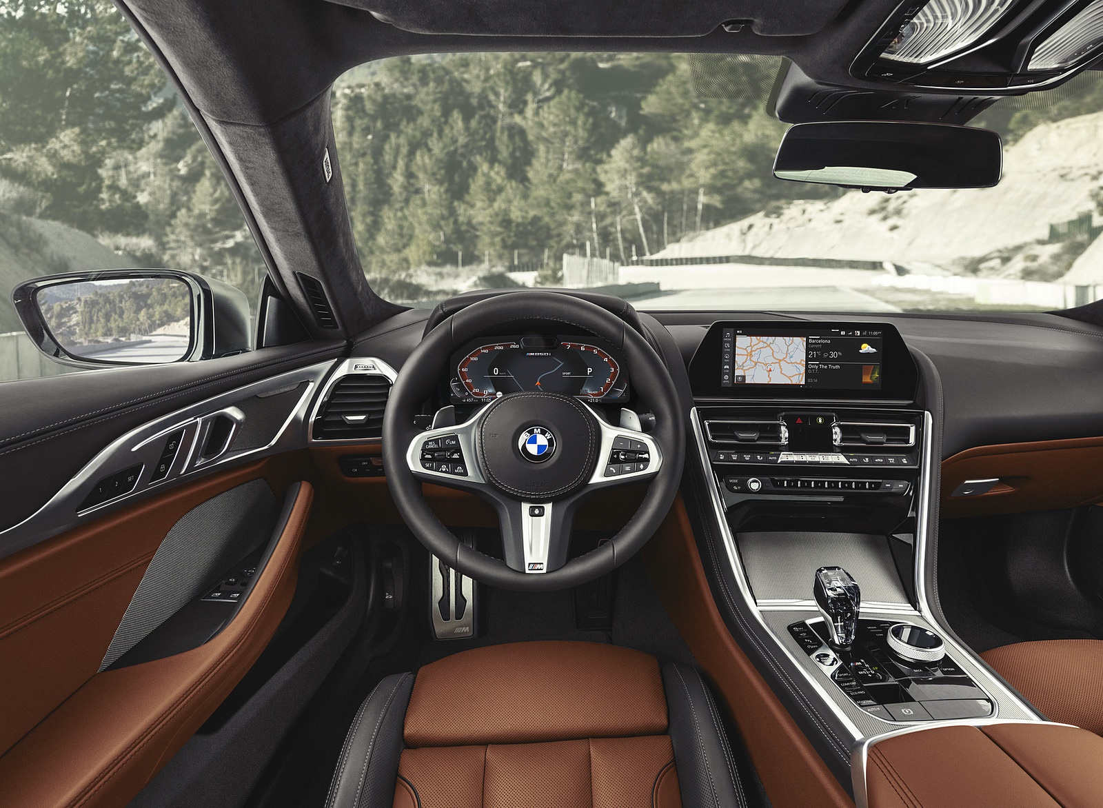 2019 BMW 8-Series M850i Interior Cockpit Wallpapers #25 of 116