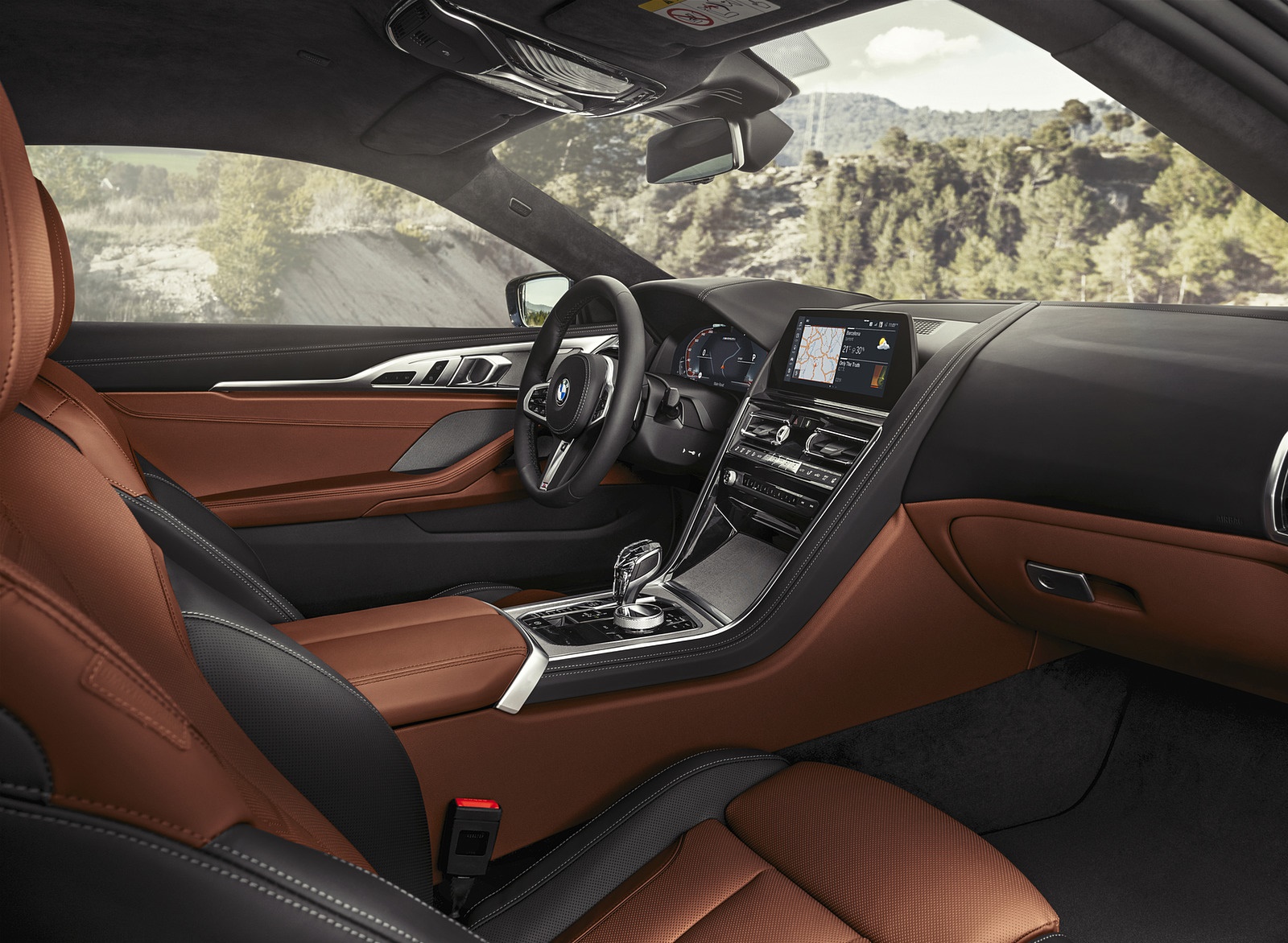 2019 BMW 8-Series M850i Interior Wallpapers #27 of 116