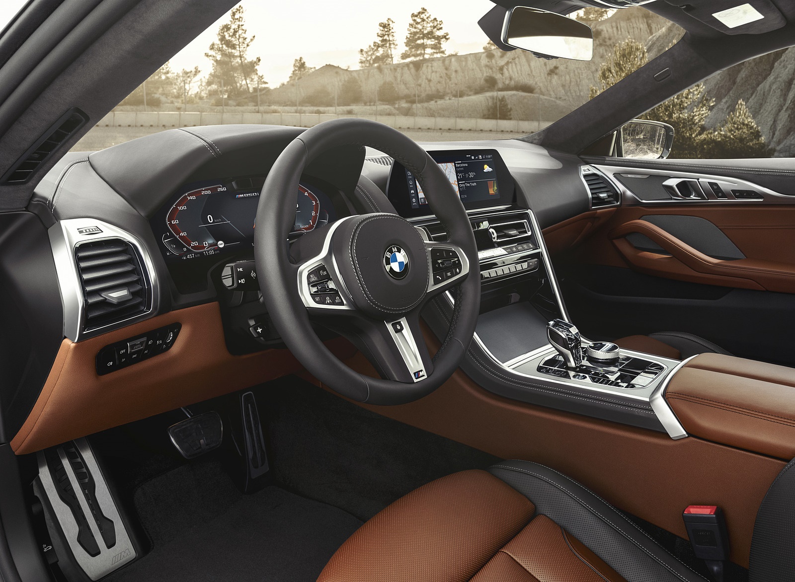 2019 BMW 8-Series M850i Interior Wallpapers #26 of 116