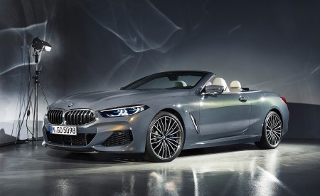 2019 BMW 8 Series M850i xDrive Convertible Front Three-Quarter Wallpapers 450x275 (43)