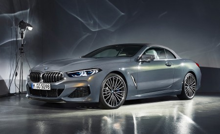 2019 BMW 8 Series M850i xDrive Convertible Front Three-Quarter Wallpapers 450x275 (42)