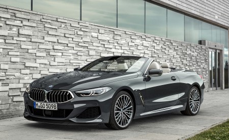 2019 BMW 8 Series M850i xDrive Convertible Front Three-Quarter Wallpapers 450x275 (26)