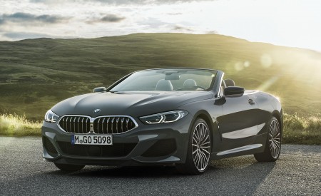 2019 BMW 8 Series M850i xDrive Convertible Front Three-Quarter Wallpapers 450x275 (5)