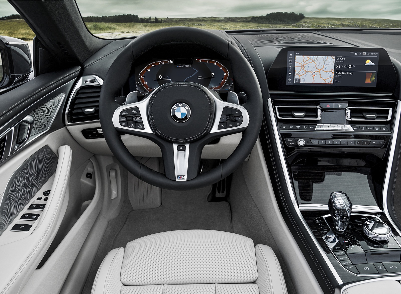 2019 BMW 8 Series M850i xDrive Convertible Interior Cockpit Wallpapers #35 of 58