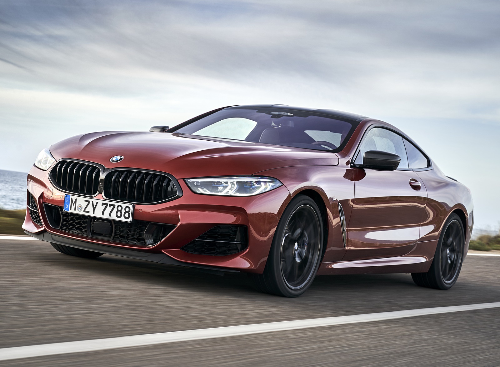 2019 BMW 8-Series M850i xDrive Front Three-Quarter Wallpapers #89 of 116