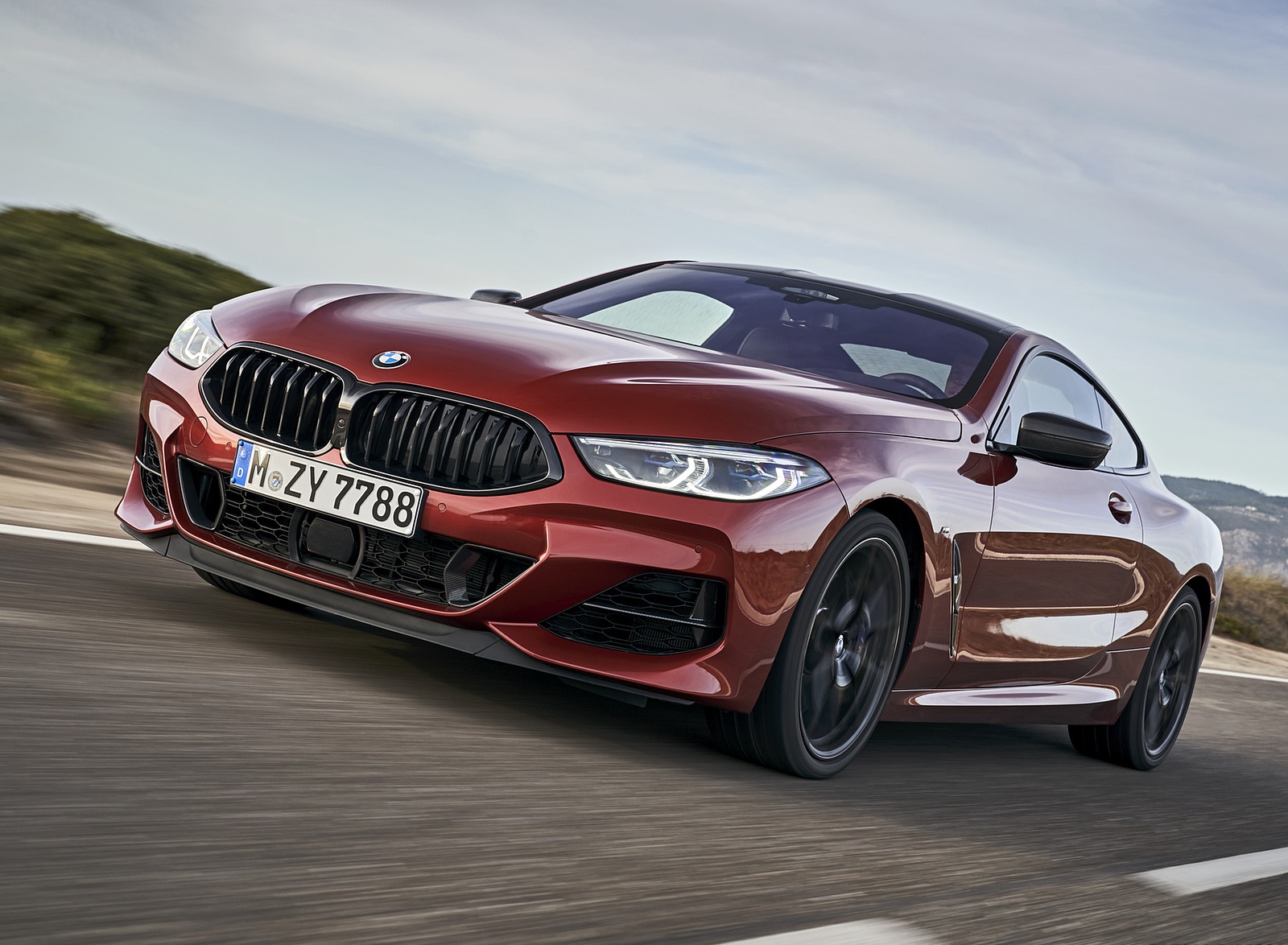 2019 BMW 8-Series M850i xDrive Front Three-Quarter Wallpapers #87 of 116