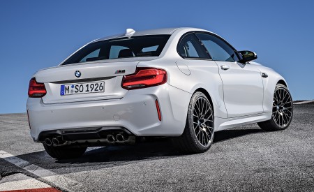 2019 BMW M2 Competition Rear Three-Quarter Wallpapers 450x275 (93)