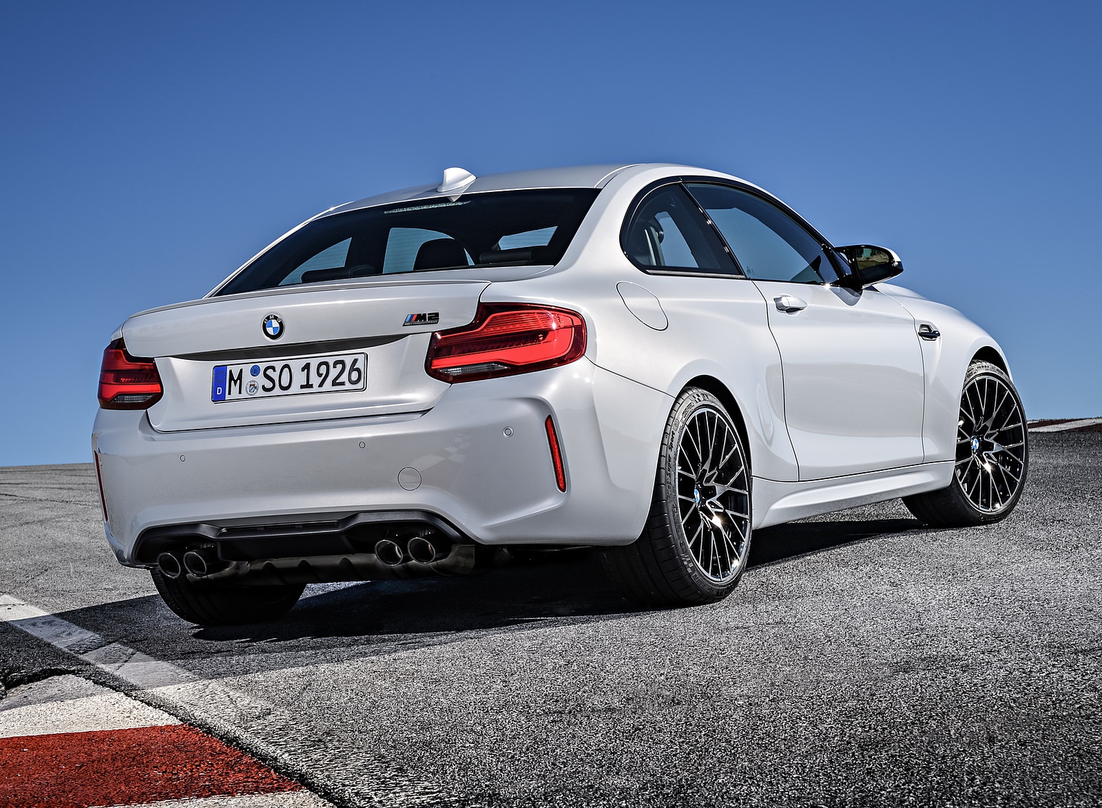 2019 BMW M2 Competition Rear Three-Quarter Wallpapers #93 of 109