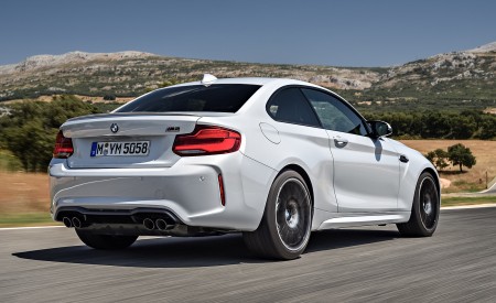 2019 BMW M2 Competition Rear Three-Quarter Wallpapers 450x275 (28)