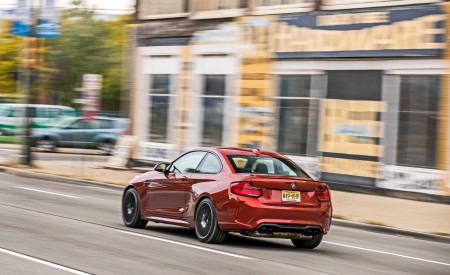 2019 BMW M2 Competition Rear Three-Quarter Wallpapers 450x275 (3)