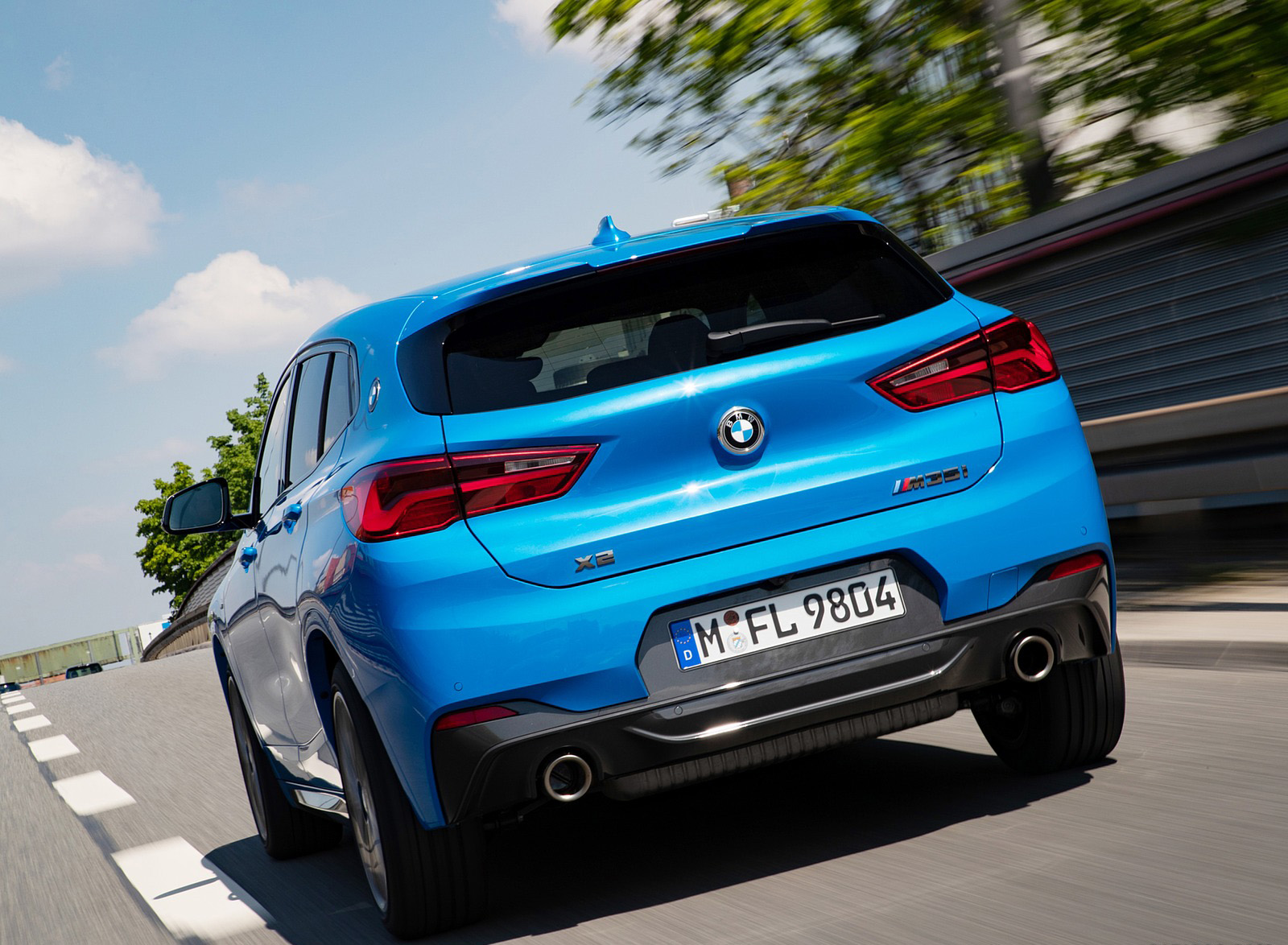 2019 BMW X2 M35i Rear Wallpapers #81 of 130