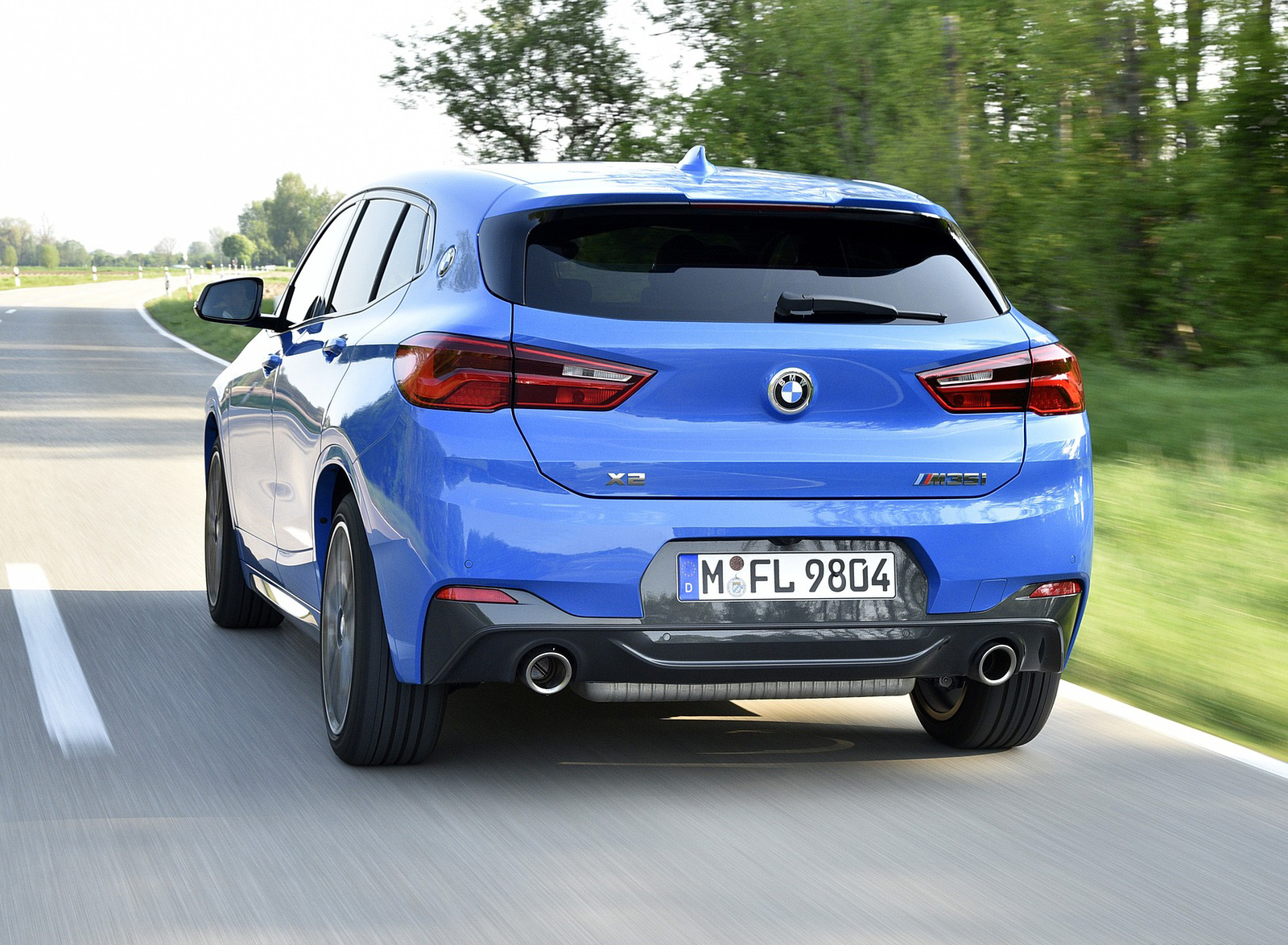 2019 BMW X2 M35i Rear Wallpapers #48 of 130