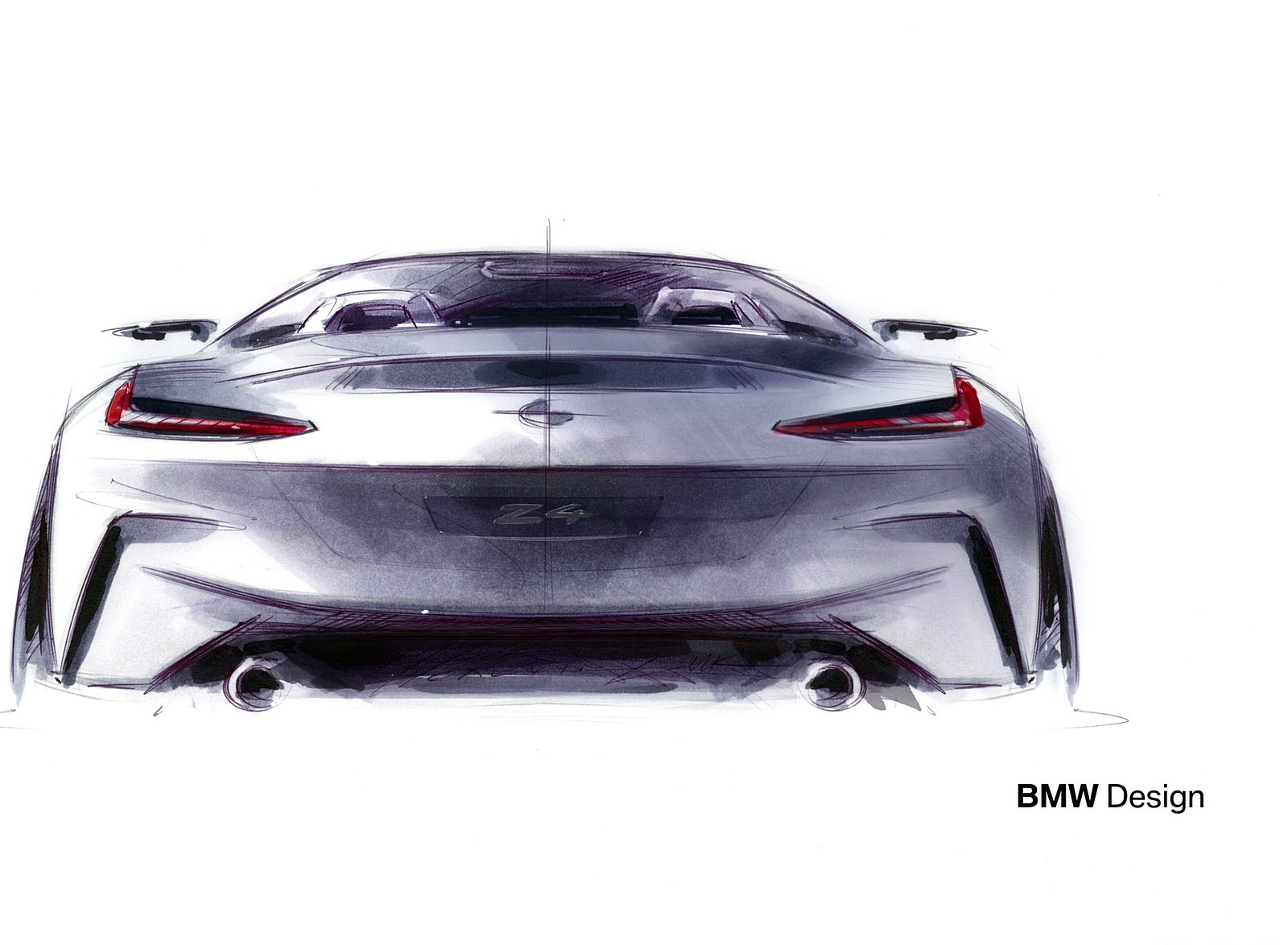 2019 BMW Z4 M40i Design Sketch Wallpapers #87 of 87