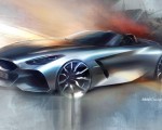 2019 BMW Z4 M40i Design Sketch Wallpapers 150x120