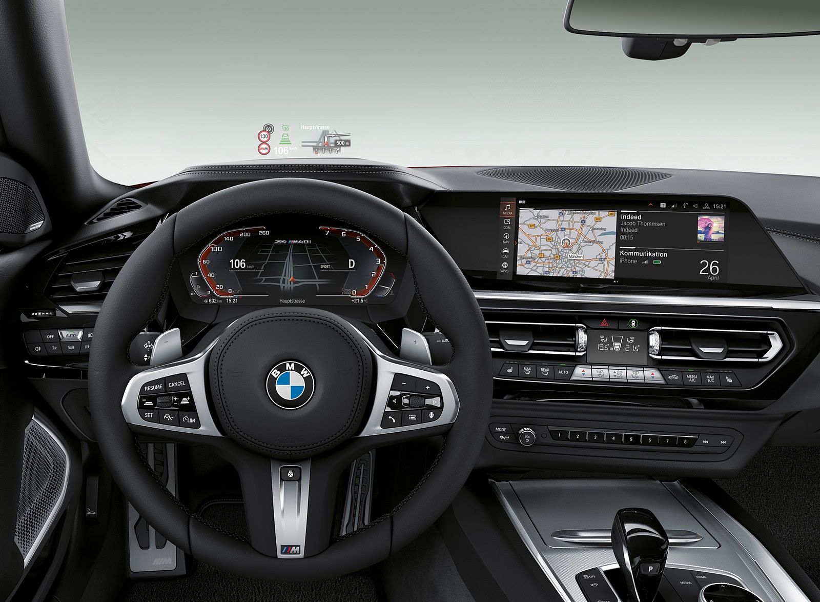 2019 BMW Z4 M40i First Edition Interior Cockpit Wallpapers #16 of 87