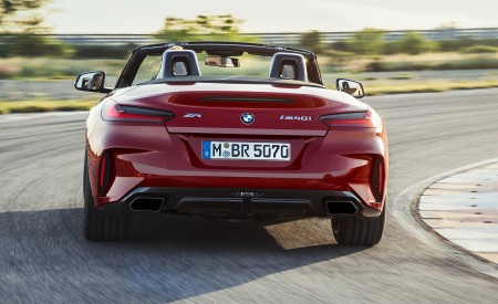 2019 BMW Z4 M40i First Edition Rear Wallpapers 450x275 (13)
