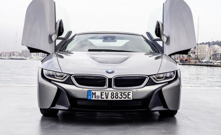 2019 BMW i8 Roadster (Color: Donington Grey) Front Wallpapers 450x275 (66)