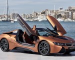 2019 BMW i8 Roadster (Color: E-Copper) Front Three-Quarter Wallpapers 150x120