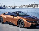 2019 BMW i8 Roadster (Color: E-Copper) Front Three-Quarter Wallpapers 150x120