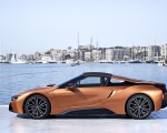 2019 BMW i8 Roadster (Color: E-Copper) Side Wallpapers 150x120