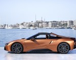 2019 BMW i8 Roadster (Color: E-Copper) Side Wallpapers 150x120