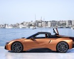 2019 BMW i8 Roadster (Color: E-Copper) Side Wallpapers 150x120