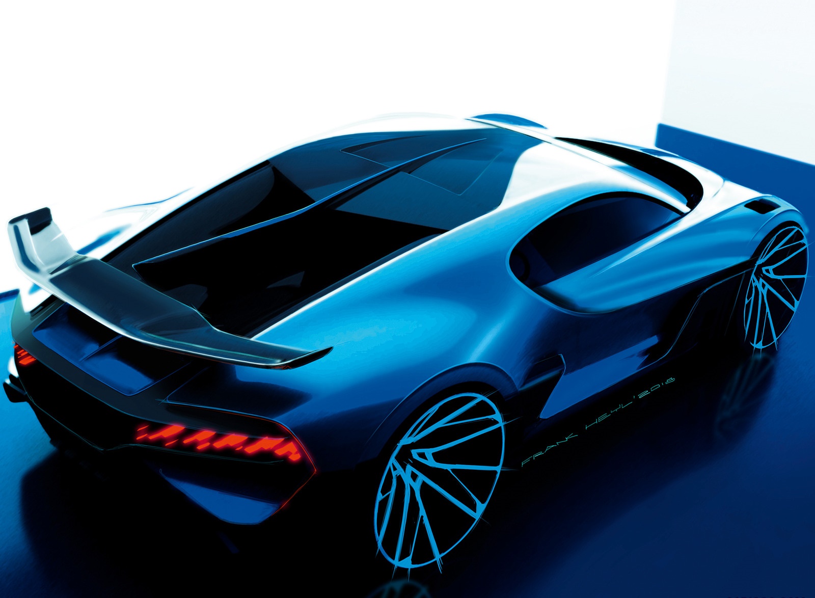 2019 Bugatti Divo Design Sketch Wallpapers #54 of 57