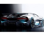 2019 Bugatti Divo Design Sketch Wallpapers 150x120