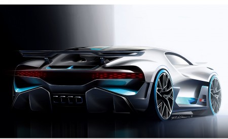 2019 Bugatti Divo Design Sketch Wallpapers 450x275 (49)