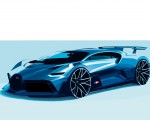 2019 Bugatti Divo Design Sketch Wallpapers 150x120 (51)
