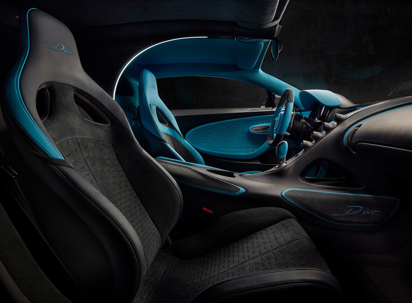 2019 Bugatti Divo Interior Seats Wallpapers #36 of 57