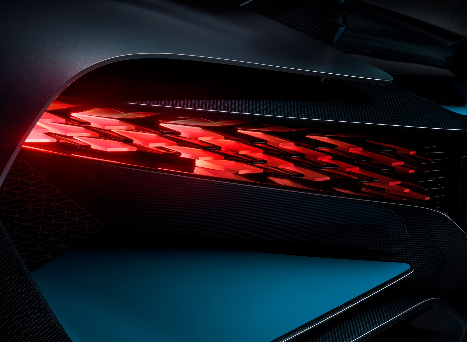 2019 Bugatti Divo Tail Light Wallpapers #24 of 57