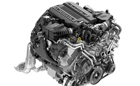 2019 Cadillac CT6 V-Sport Engine Wallpapers 450x275 (11)