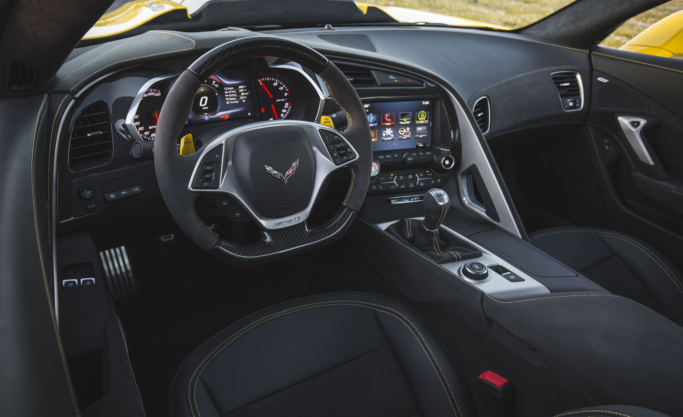 2019 Chevrolet Corvette ZR1 Interior Cockpit Wallpapers #54 of 129