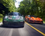 2019 Chevrolet Corvette ZR1 and 2018 Porsche 911 GT2 RS Front Wallpapers 150x120 (2)
