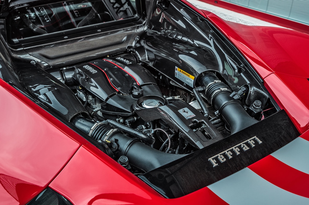 2019 Ferrari 488 Pista Engine Wallpapers #43 of 62