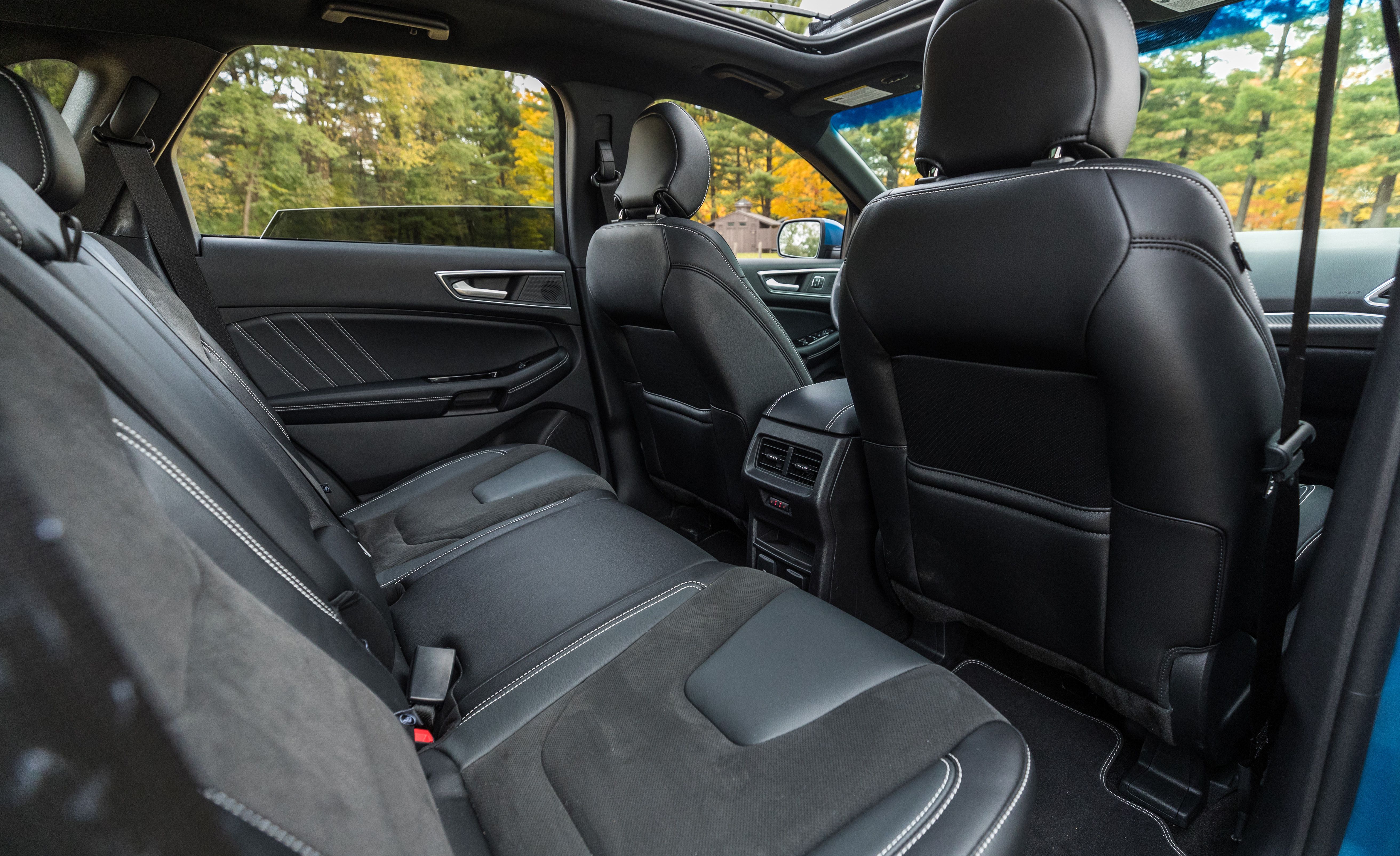 2019 Ford Edge ST Interior Rear Seats Wallpapers #32 of 61