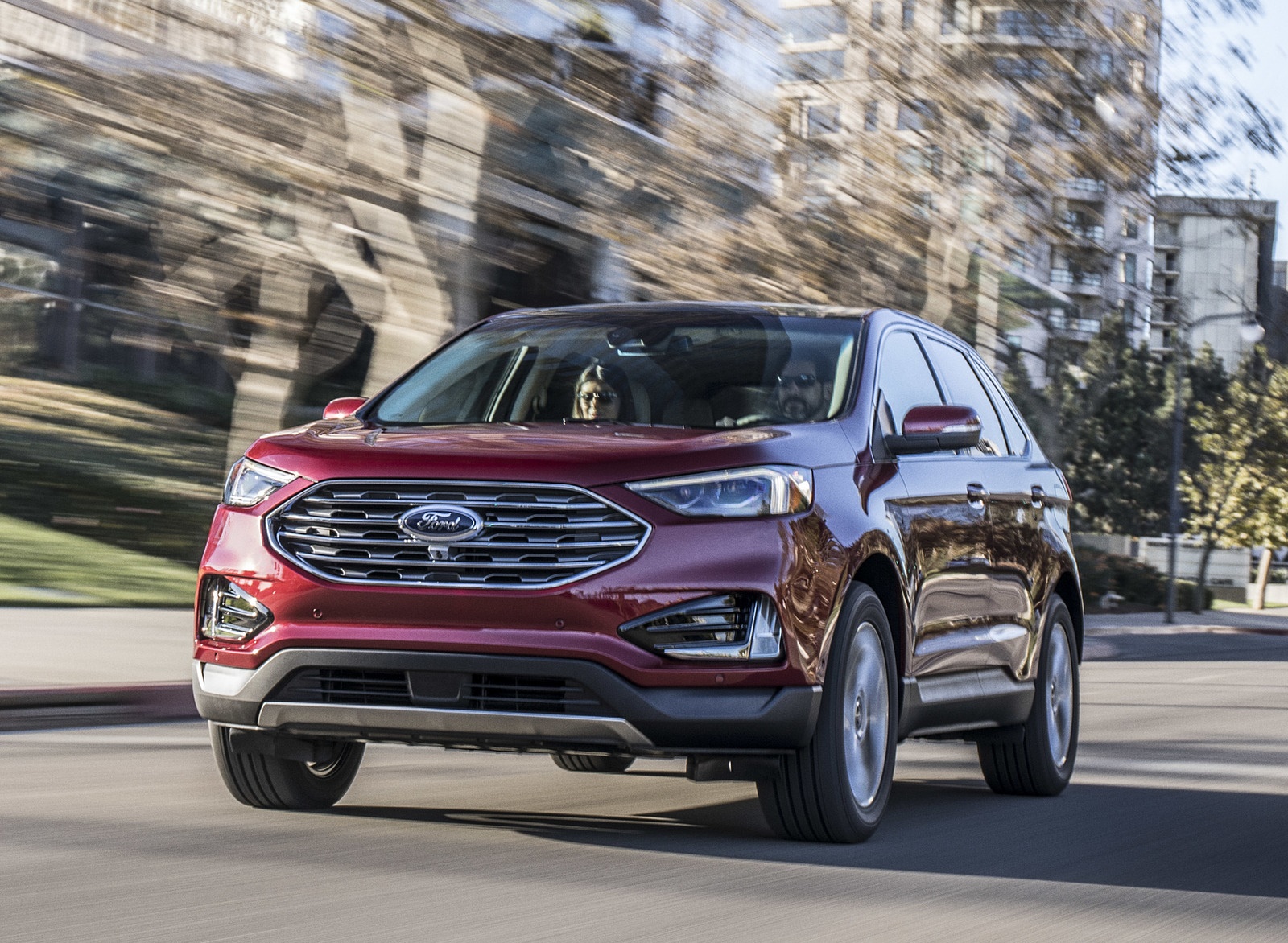 2019 Ford Edge Titanium Front Wallpapers #45 of 61