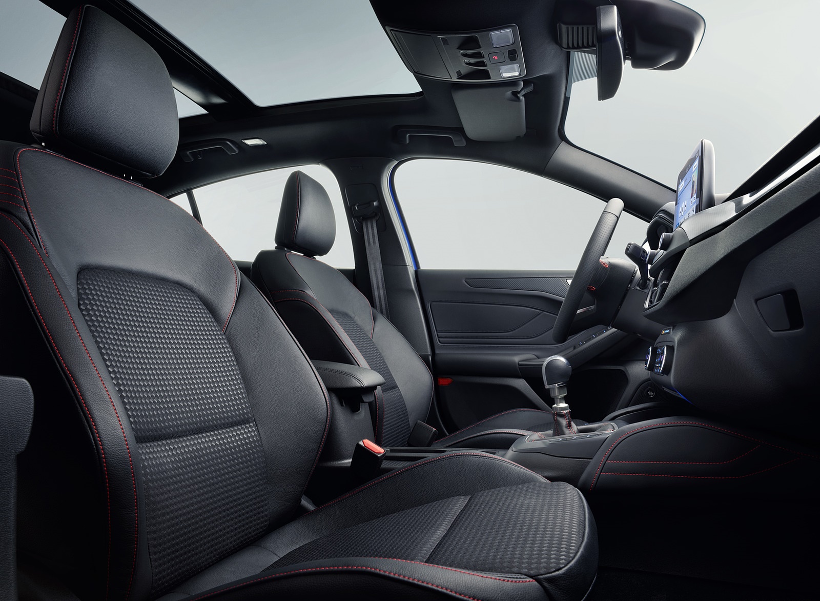 2019 Ford Focus Hatchback ST-Line Interior Front Seats Wallpapers #29 of 90