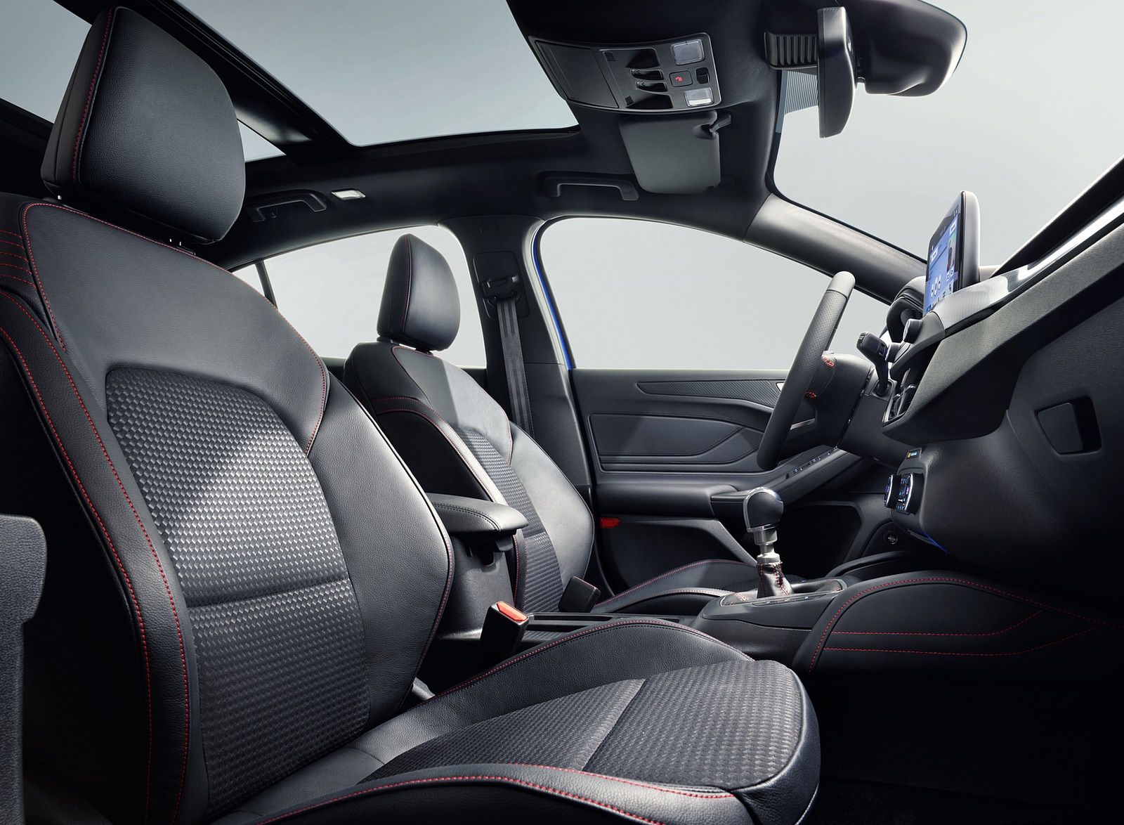 2019 Ford Focus Hatchback ST-Line Interior Front Seats Wallpapers #28 of 90