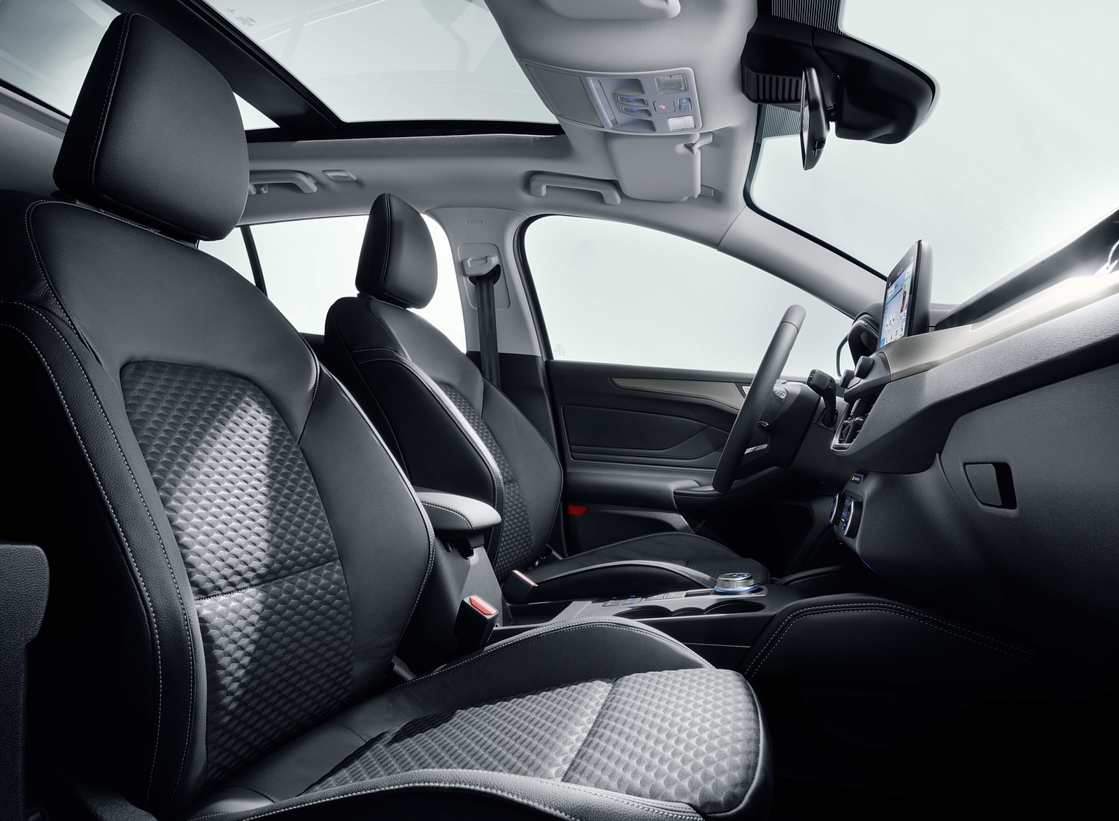 2019 Ford Focus Wagon Titanium Interior Front Seats Wallpapers #89 of 90