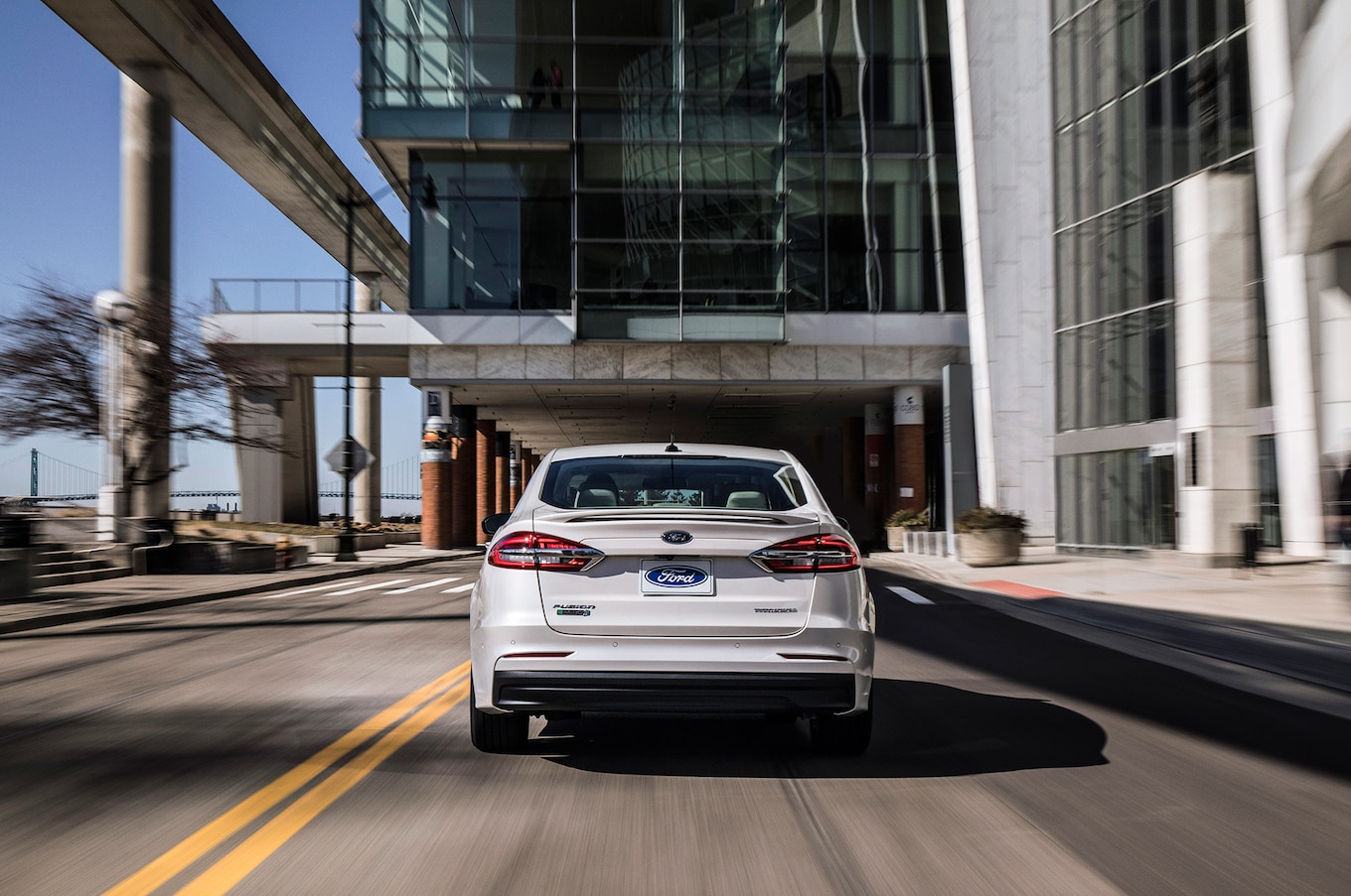 2019 Ford Fusion Rear Wallpapers #6 of 31