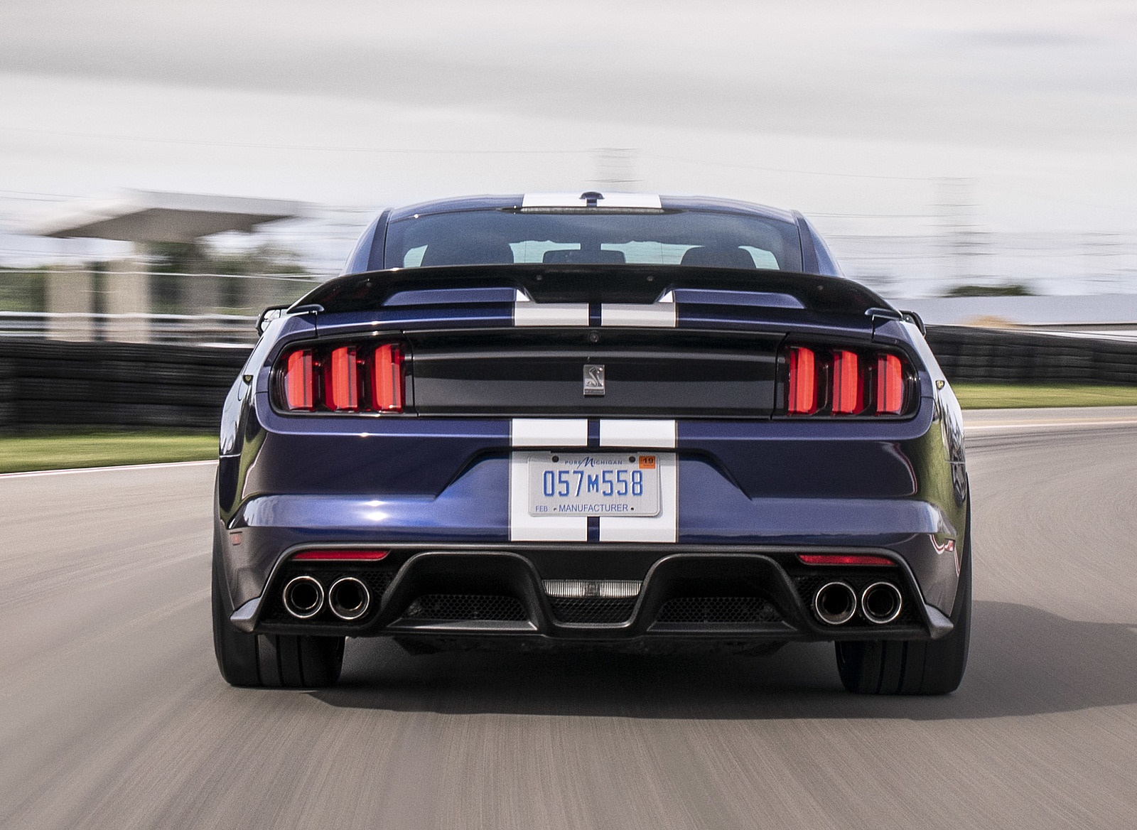 2019 Ford Mustang Shelby GT350 Rear Wallpapers (6)